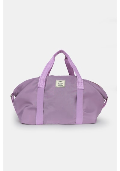 İcone Bag Icone Mat İçin Fermuar Kapamalı Yoga, Pilates, Fitness ,gym Spor Çantası Lila
