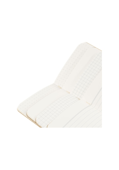 Inknotesbrand : Noir No. I 60 Sayfa Not Defteri - 3'lü Set - 9 X 14 Cm - Çizgisiz