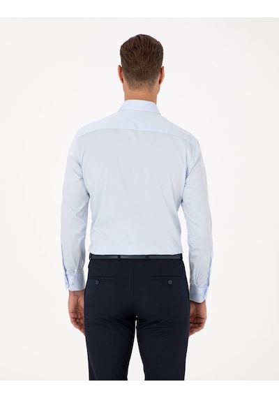 Pierre Cardin Erkek Açık Mavi Gömlek Basic 50313177-vr003 Açık Mavi