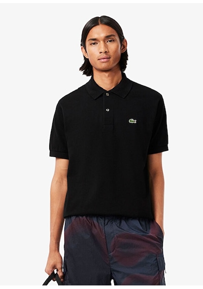 Lacoste Erkek Klasik Pike Kumaş Polo T-shirt Siyah