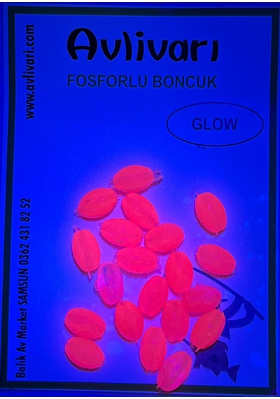 Avlivari 6 Mm Glowlu Boncuk 20'li Paket-9457