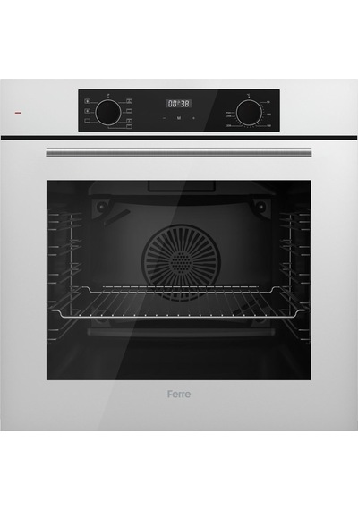 Ferre Flowart Lumora Pro QBL63CB-CS206-D064 3'lü Beyaz Ankastre Set