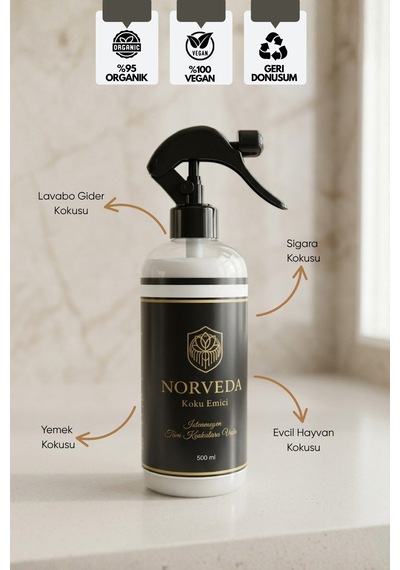 Norveda Koku Önleyici, Evcil Hayvan Koku Giderici Sprey 500 Ml. Fresh