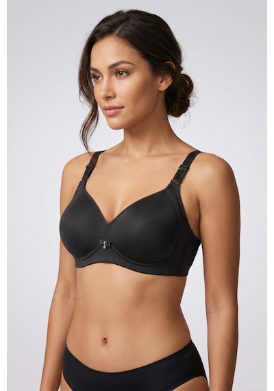 Fk Lingerie Kadın Silikonlu Toparlayıcı Sütyen B Cup Bgl-st05558 siyah