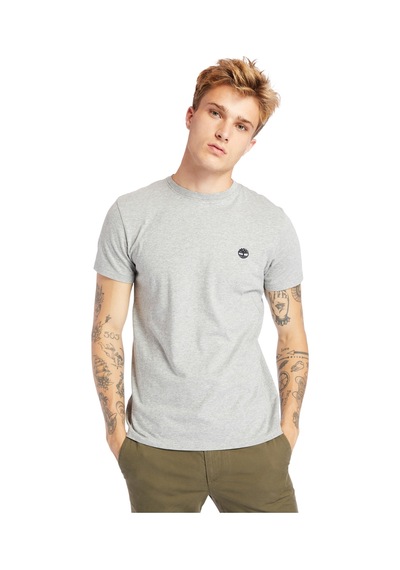 Timberland Ss Dunstan Rıver Jersey C Gri Erkek Kısa Kol T-shirt Gri