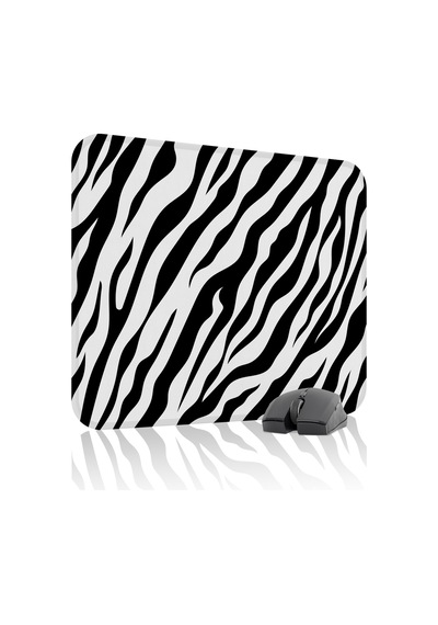 Zebra Kaymaz Dikişli Kauçuk Oyuncu Mousepad V5 - 48x40 Xl Gaming Mouse Pad Fare Altlığı