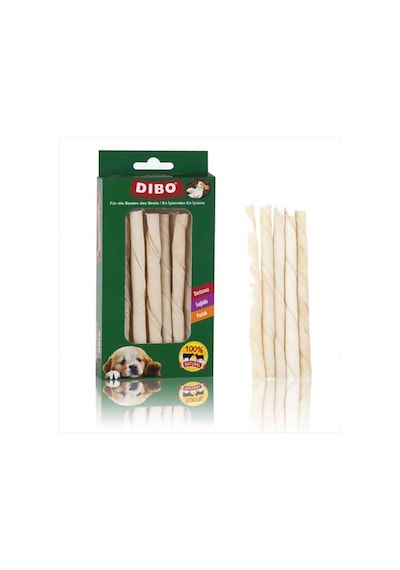 Dibo Beyaz Burgu Çubuk 12 CM 100 G