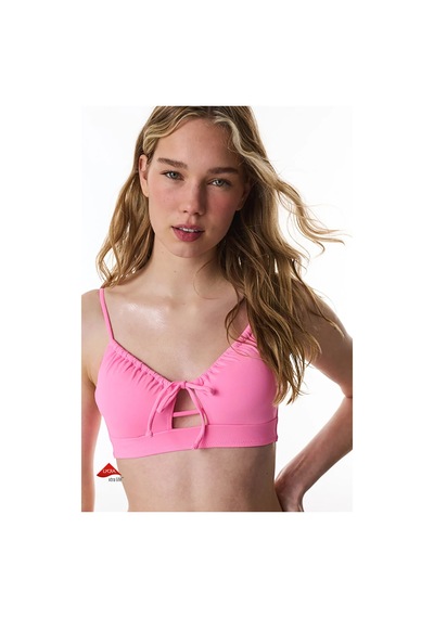 Penti Pembe Front Opening Bikini Üstü
