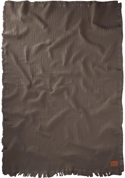 Cigit Müslin Dört Kat Yatak Örtüsü 200x220 Cm K Bej Bej