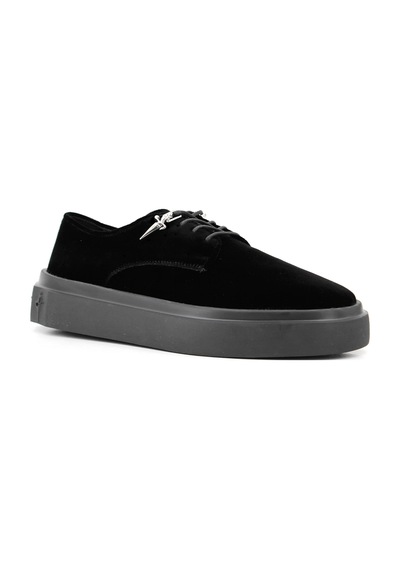 C Ca999 Camoscio Black Sneaker Günlük Erkek Lu68403 Paciotti Plu68403ca 999 Men Shoe Black Siyah