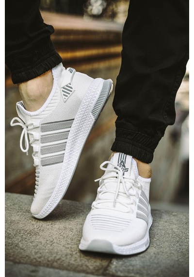 Ald Şerit Detaylı Kalın Taban Erkek Sneaker