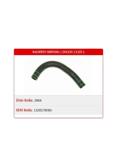Master M2868 Kalorifer Hortumu 1328178080