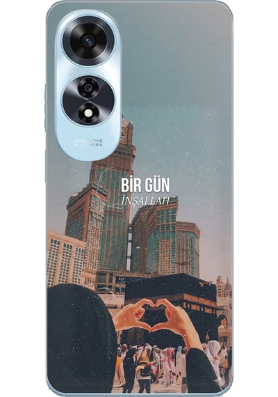 Oppo A60 Uyumlu Kabe Sevdası Baskılı Silikon Kılıf Renkli
