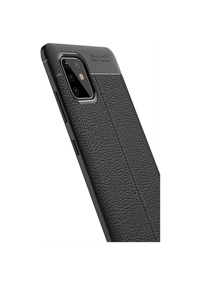 Samsung Uyumlu Galaxy A81 Note 10 Lite Kılıf Zore Niss Silikon Kapak Siyah