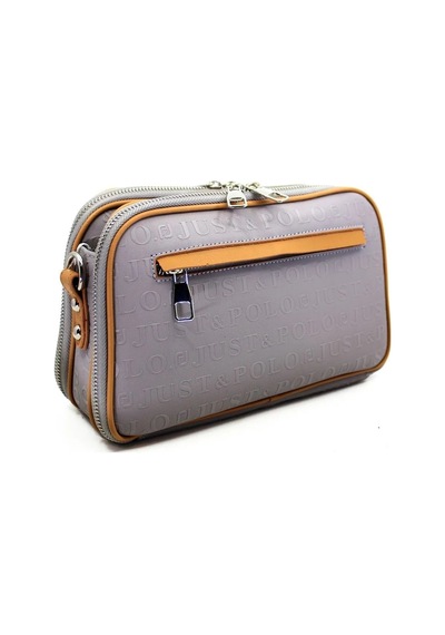 Just Polo Kadın Omuz Çantası 6011mh Gri Camel