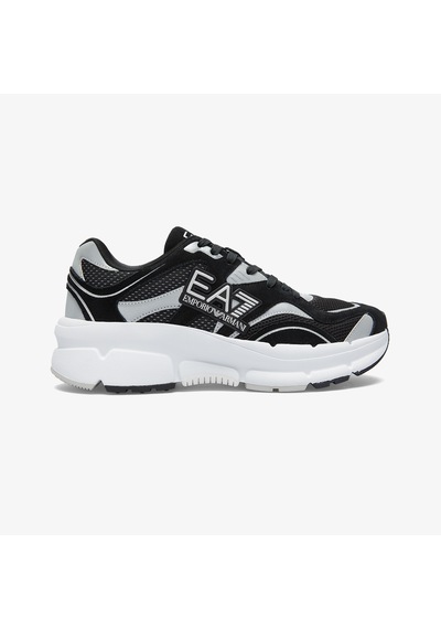 EA7 Emporio Armani Logolu Erkek Siyah Spor Ayakkabıx8x237xk425