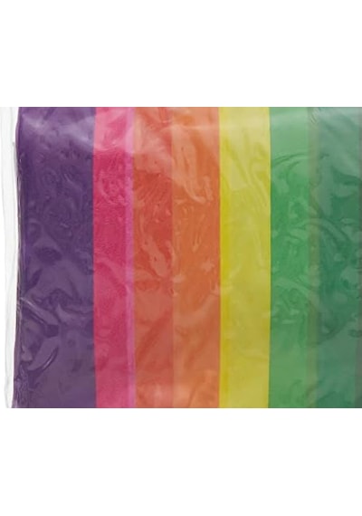 Bermuda Kolluk Gökkuşağı Desenli 30x15 Cm 47029 C 0.25 KG