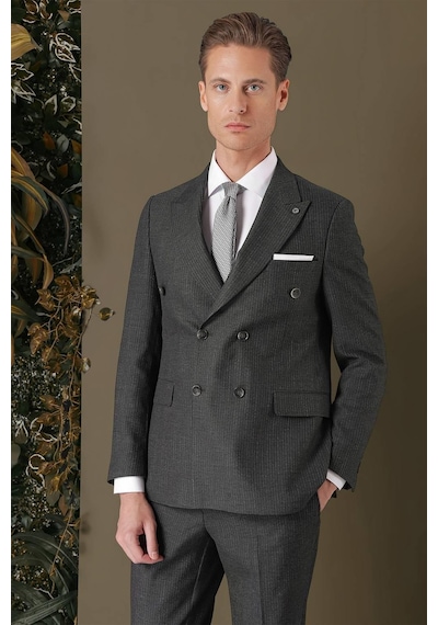 Efor Tk 884 Slim Fit Füme Klasik Takım Elbise Füme Efor Tk 884 Slim Fit Füme Klasik Takım Elbise Füme