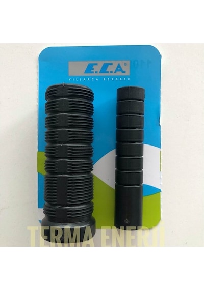 Eca Ankastre Stop Valf Uzatma Plastik Parça Takım Siyah