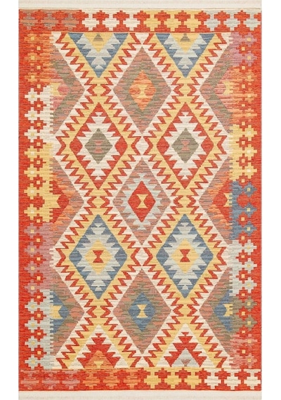 Hoom Rugs Vgt 09 Light Multy Yıkanabilir Çift Taraflı Halı