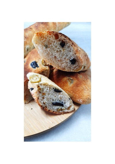 Mediteranean Baguette Zeytinli - 2 Adet