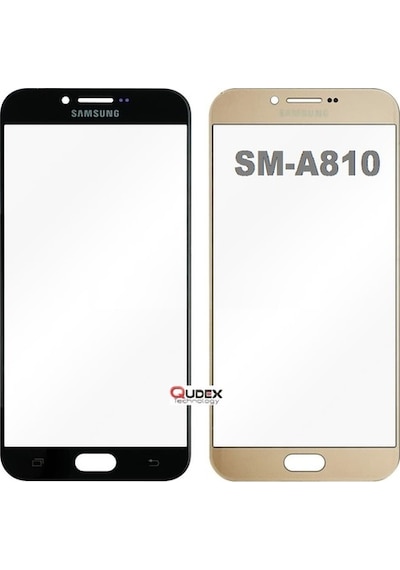 Samsung Uyumlu A8 2016 A810 Dokunmatik Okalı Ön Cam Lens  Kalite