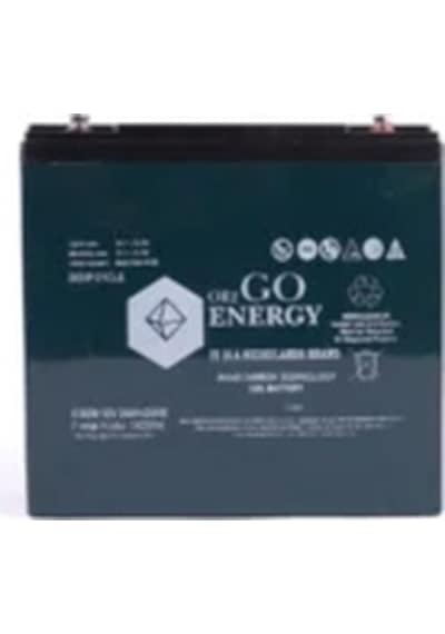 OR2GO Energy 12V 24Ah VRLA Jel Akü Elektrikli Bisiklet Aküsü OV Serisi Uzun Ömürlü
