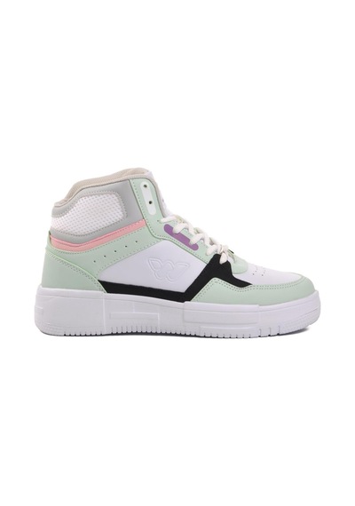 Walkway Berry Hi Beyaz-su Yeşili Bağcıklı Unisex Hi Sneaker 001