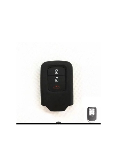 Civic Fc5 Crv Hrv ---sustasız--- Silikon Anahtar Kılıfı Siyah Ren