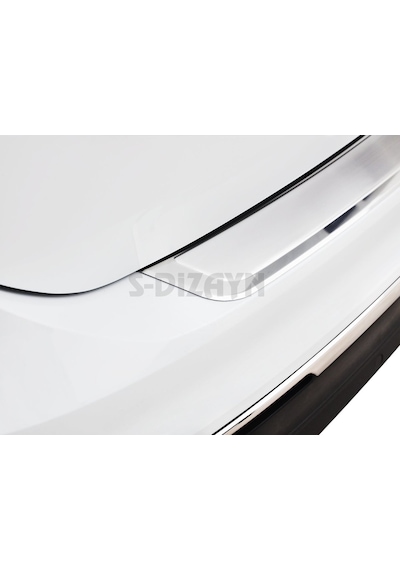 S-Dizayn  Volkswagen Tiguan Krom Arka Tampon Eşiği 2016 Üzeri