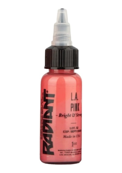 La Pink Radiant Dövme Boyası 30ml Parlak Pembe Profesyonel Tattoo Ink