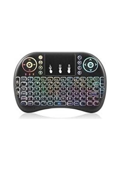 Torima Kablosuz Şarjlı Rgb Mini Klavye Pilli