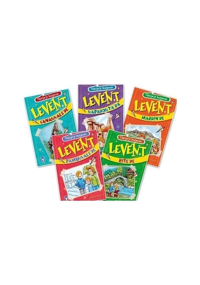 Timaş Çocuklar İçin Levent Türkiye'yi Geziyorum Kitap Seti