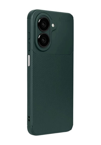 Samsung Uyumlu Galaxy A07 4g Uyumlu Auto Focus Karbon Kapak - Koyu Yeşil