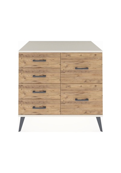 Kronos Şifonyer 6 Çekmeceli 88x59x80 Çam-aytaşı/çam Aytaşı/çam