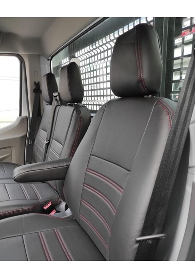 Ford Transit Tek Kabin Araca Özel Deri Oto Koltuk Kılıfı (468048858)