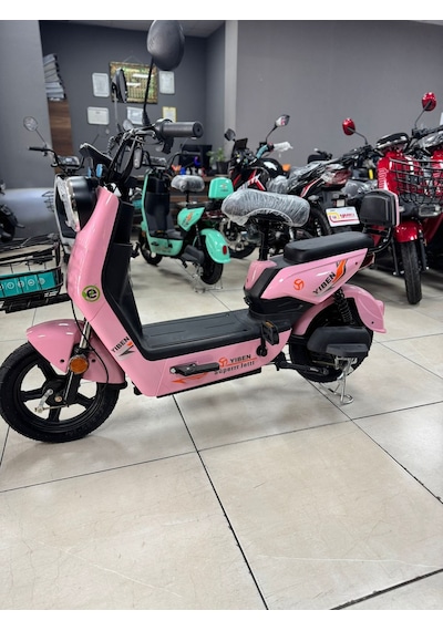 Yiben Süper Jet 249 W Elektirkli Bisiklet Pembe