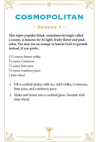 Vodka Cocktail Cards A Z: The Ultimate Drink Recipe Dictionary Deck
