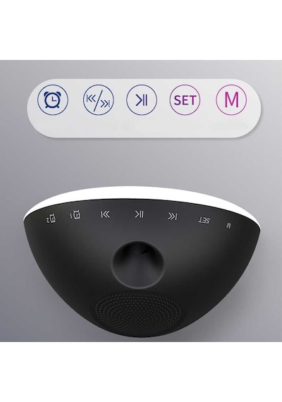 Soaiy E19 Taşınabilir Kablosuz Bluetooth Hoparlör Led Işıklı Dijital Saat FM Radyo Hafıza Kartı - ZORE-219037