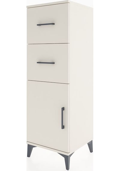 Hyperion Dolap Tek Raflı 2 Çekmeceli Tek Kapaklı 44x44x134 Ay... Aytaşı