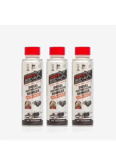 Nanobortex Partikül Filtre Temizleme 300 Ml 3li