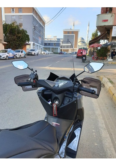 Motocam Arora Max T Ön Cam 2022-2026 Model 78cm Şeffaf Renkli 4mm Uzun