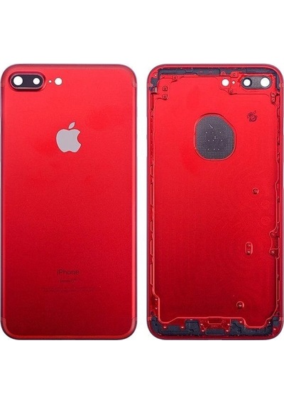Apple Uyumlu iPhone 7 Plus Kasa Kasa Boş Red Kırmızı Belirtilen