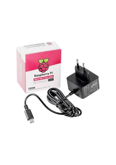 Raspberry 4596 Pi - 4 Model B, Usb-c, 5.1v, 3a İçin Resmi Güç Kaynağı