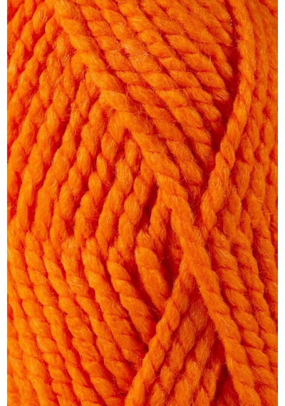 Sensy Premium Woolly El Örgü Ipi Atkı Bere Şapka Ip Panço Ipi Hırka Ipliği Turuncu