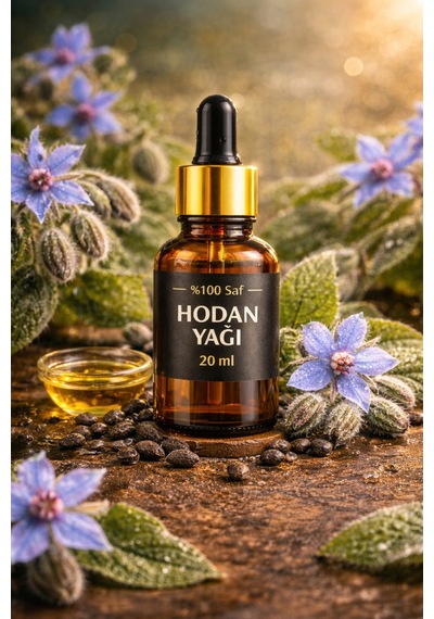 %100 Saf Hodan Yağı 20 Ml Soğuk Sıkım & Yoğun Nem Desteği