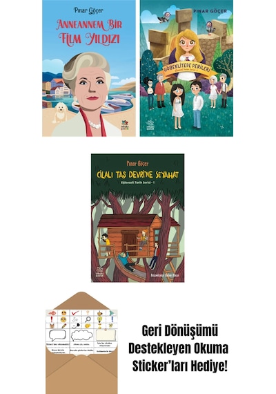 Anneannem Bir Film Yıldızı + Göbeklitepe Perileri Efsanevi Yerler Serisi 2 + Cilalı Taş Devri Ne Seyahat Eğlenceli Tarih Serisi 1