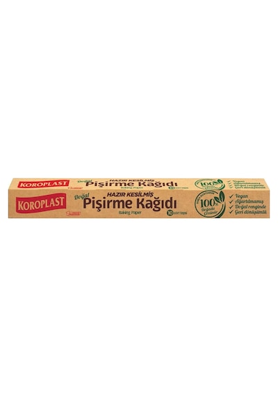Koroplast Hazır Kesilmiş 10 Yaprak Pişirme Kağıdı Diğer