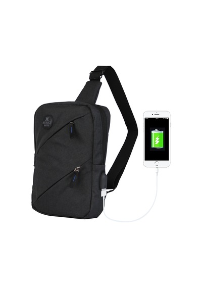 My Valice Smart Bag Usb'Li Çapraz Göğüs Çantası 1504 Bordo