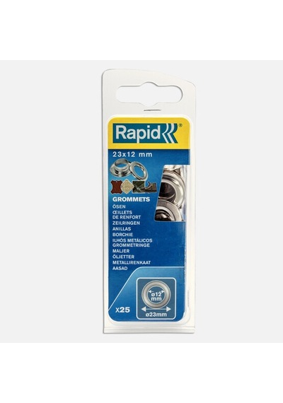 Rapid Kuşgözü Delik Halka 12 Mm 25 Adet 2parça Diğer